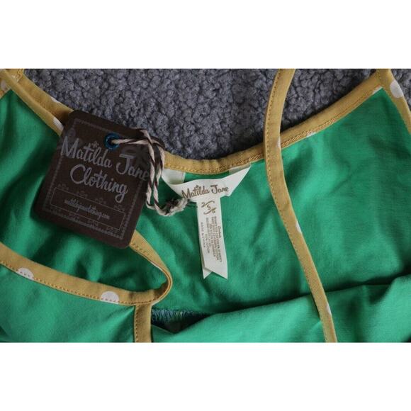 New Matilda Jane Womens Small Happy Free Strawberry Biscotti Spaghetti Strap - Picture 6 of 7